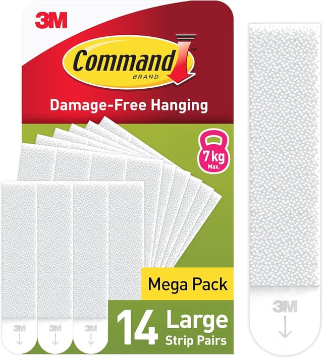 Imagen de Command Picture Hanging Strips Large, 14 pairs en OfertitasTOP