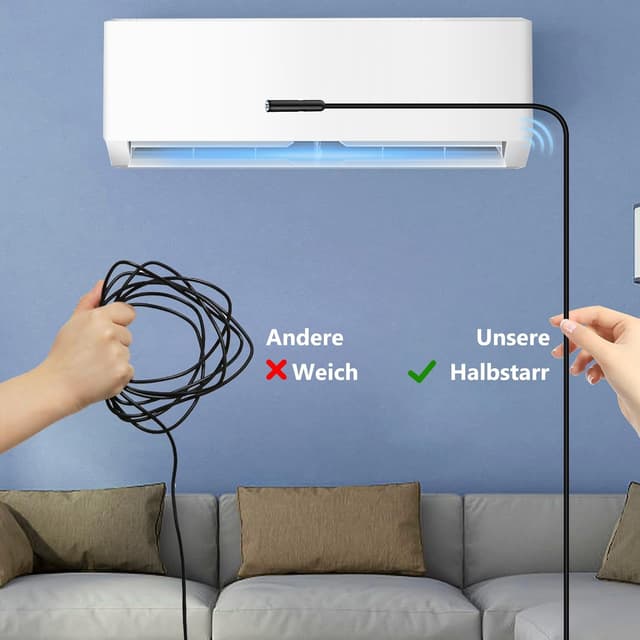 Detalle de Ennovor 1920 HD Endoskopkamera 5 m