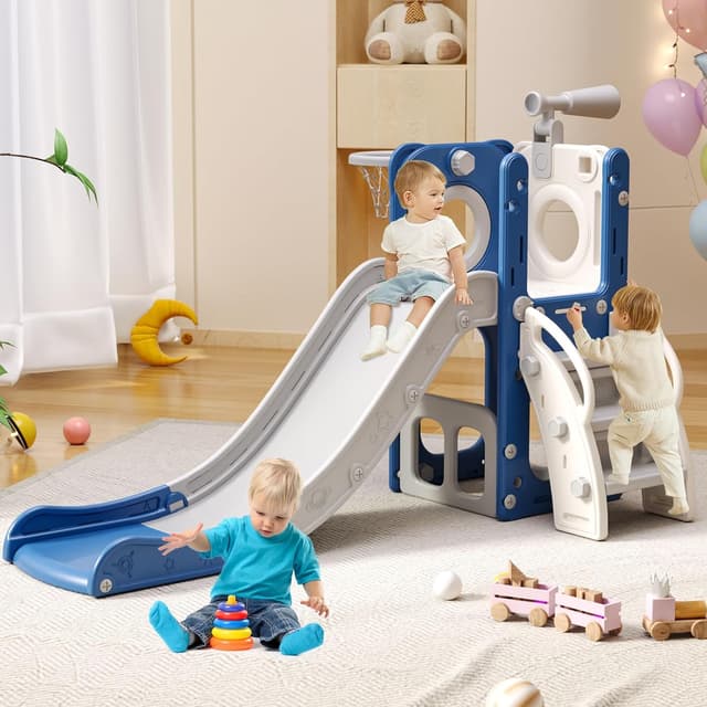 Thumbnail 6 de 6-in-1 Toddler Playset Slide 🛝