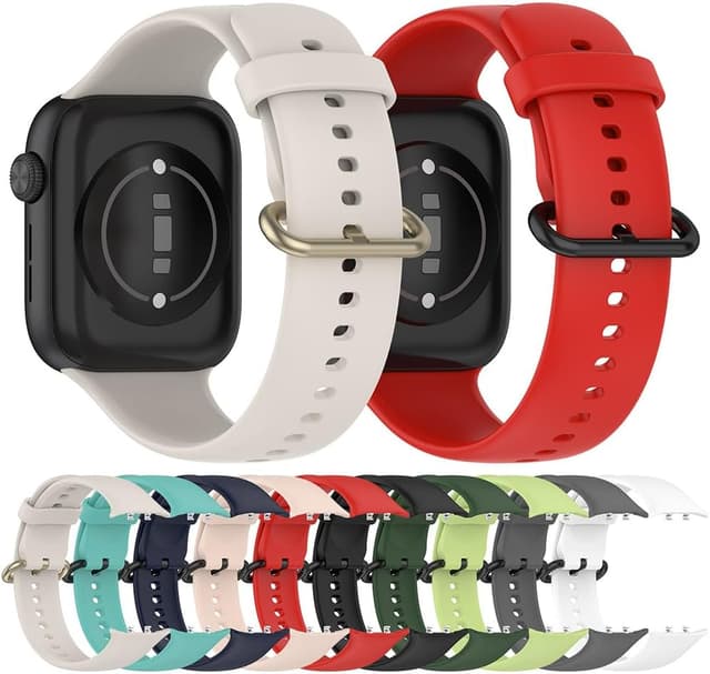 Detalle de BYISYUE silicone sport watch strap replacement for Honor Watch 5