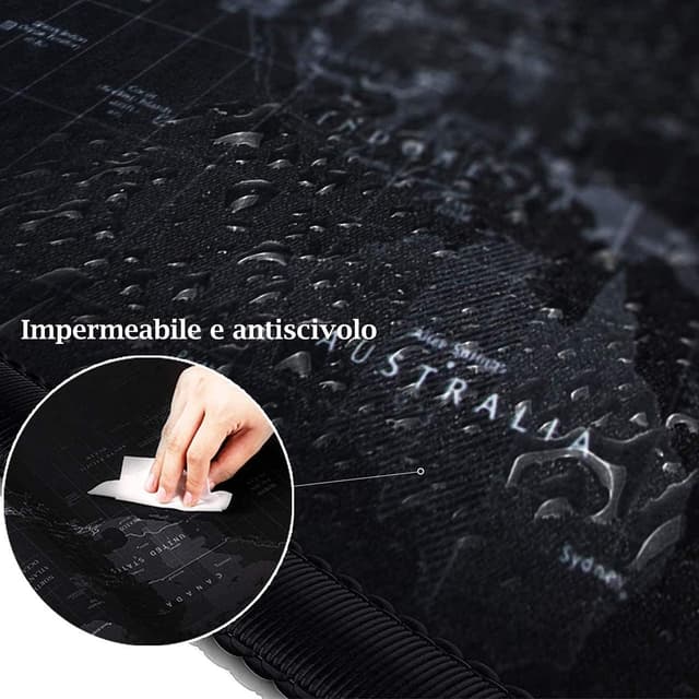 Detalle 2 de Tech Stor3 Tappetino XL Mappa del Mondo