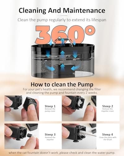 Thumbnail 6 de Nenozi Fuente automática para mascotas 2,2 l