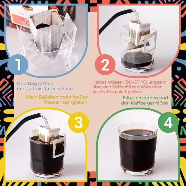 Detalle 2 de PROFISTA Drip Coffee Symphony 7 x 12 g