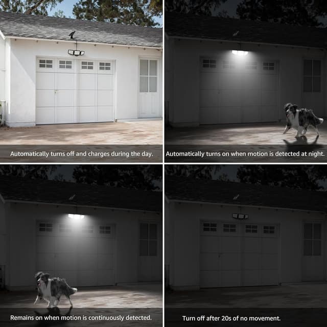 Thumbnail 6 de Lepro Solar Security Lights 1200LM