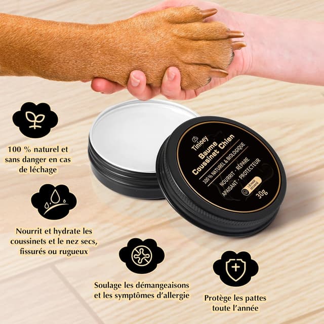 Thumbnail 1 de Tinioey Baume Coussinet Chien 60 g Bio