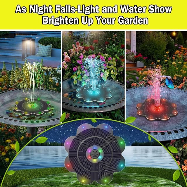 Detalle de SZMP Solar Springbrunnen LED 3,5 W