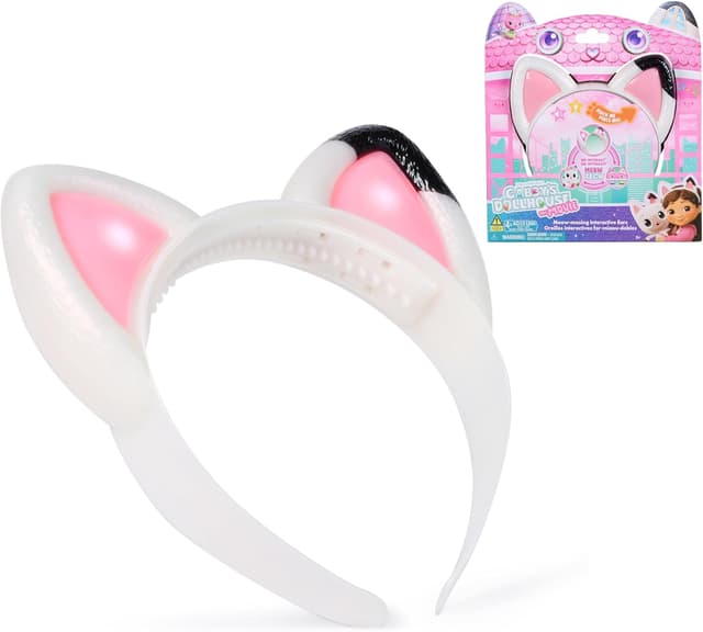 Detalle de Movie Magic kitty ears hairband, 16.5 cm