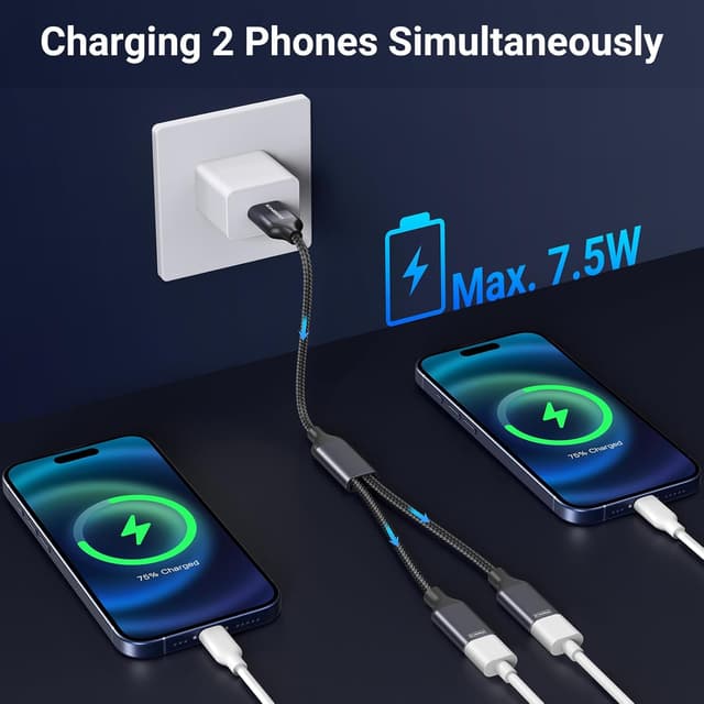 Thumbnail 3 de KiwiBird USB Splitter 2 Port 1×2 USB adapter