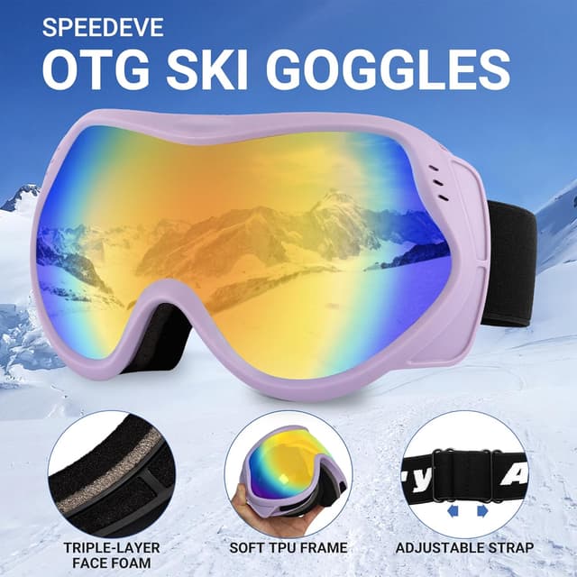 Thumbnail 3 de SPEEDEVE Occhiali da Sci OTG Protezione UV