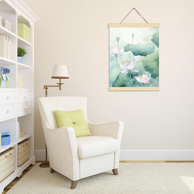 Detalle 2 de AiQInu A3 Cadre Poster Magnétique 31CM - Cadre Bois 🖼