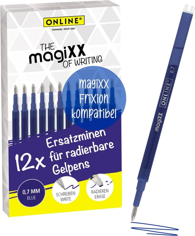 Detalle de Online 12x radierbare Ersatzminen ✏