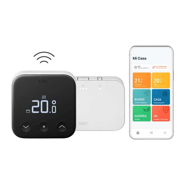 Detalle de Tadoº X Termostato Inteligente inalámbrico — Kit de inicio 🌡