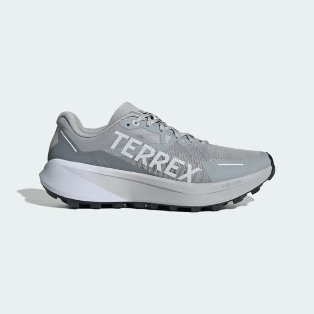 Detalle de adidas Terrex Agravic 3 Trail Running en gris