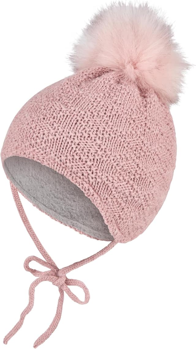 Imagen de Sterntaler Strickmütze Mädchen Struktur 47 Beerenrosa en OfertitasTOP