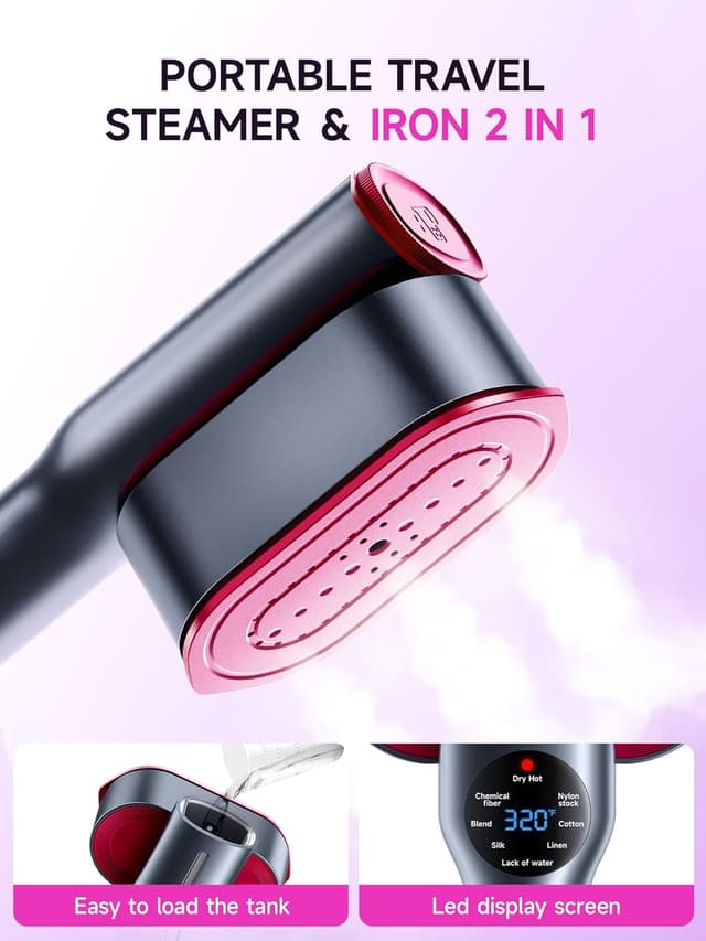 Detalle 2 de DRFLASH 2-in-1 Steamer & Iron