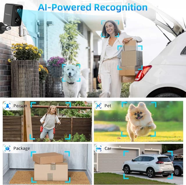 Detalle 2 de Septekon 2K Security Camera 3MP outdoor