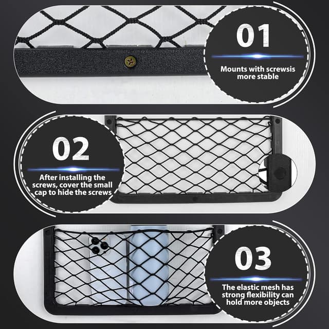 Detalle de EINESIN Storage Nets 4 pack