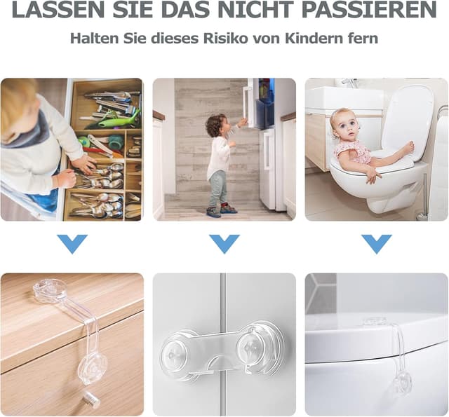 Thumbnail 4 de BillyBath Chiusure di Sicurezza 10 pezzi