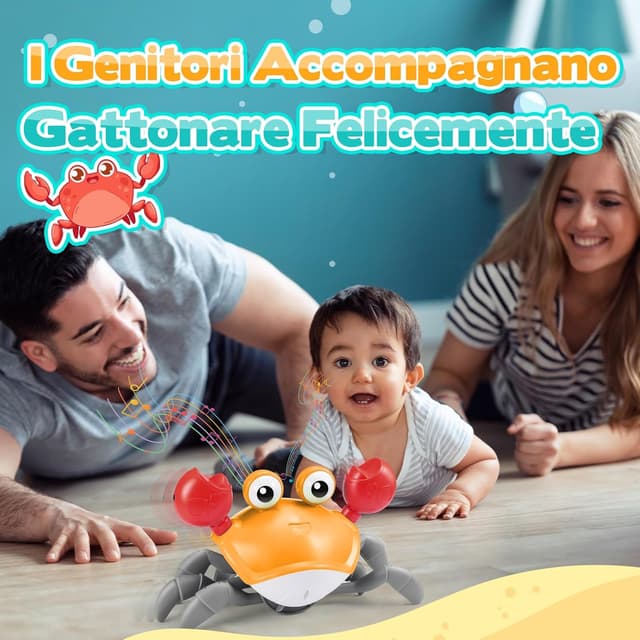 Detalle 2 de iKidiki iKidiki Granchio Montessori 6-12 mesi