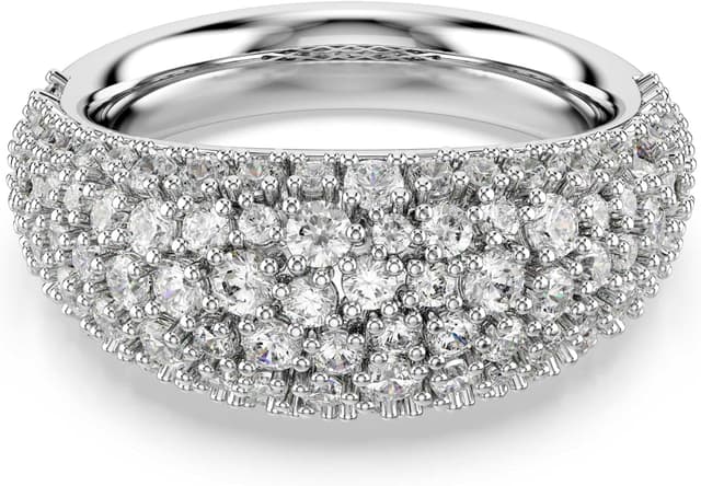 Imagen de Anneau Swarovski Sublima Collection blanc, plaqué rhodium ⚙ en OfertitasTOP