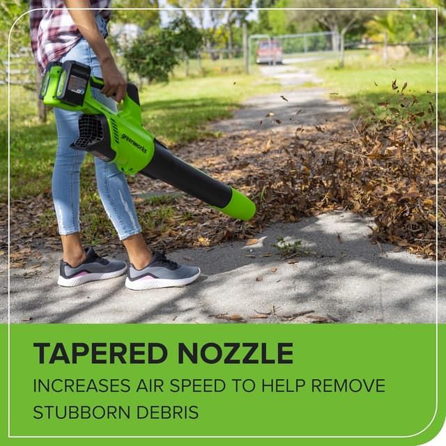 Thumbnail 6 de Greenworks GD24X2AB Souffleur sans fil 217 km/h