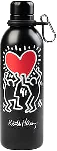 Detalle de Grupo Erik Botella de agua acero inoxidable Keith Haring 500ml 🥤