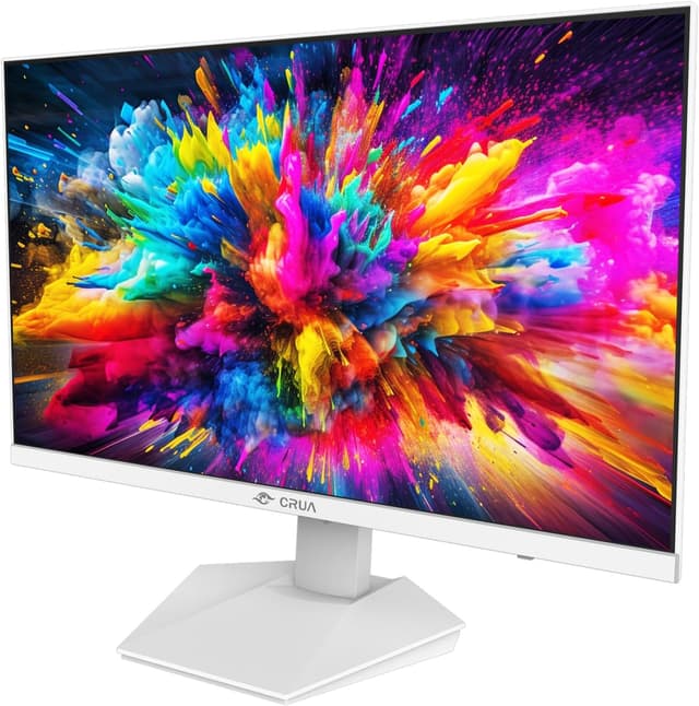 Detalle 2 de CRUA 27" 4K White Monitor for Work and Streaming