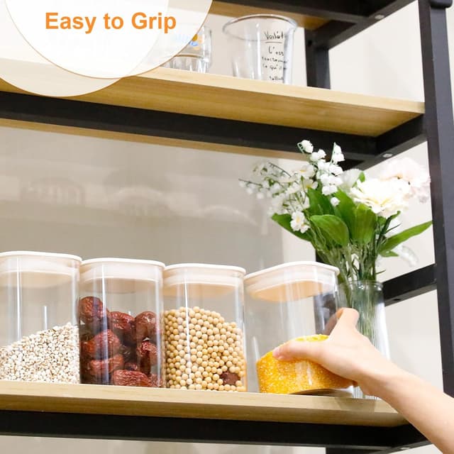 Thumbnail 5 de VINATO Set de 4 Botes de Cristal Herméticos 🥫