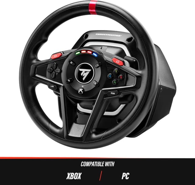 Detalle 2 de Thrustmaster T128 Racing Wheel – entry-level force feedback steering wheel for Xbox Series X|S, Xbox One and PC