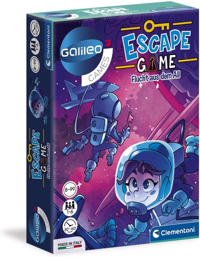 Detalle de Clementoni Galileo Escape Game 59229 für Knobeln