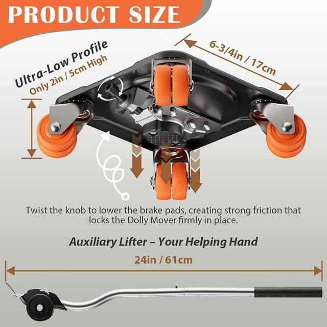 Thumbnail 2 de ONEON Mover muebles Ultra 10 ruedas