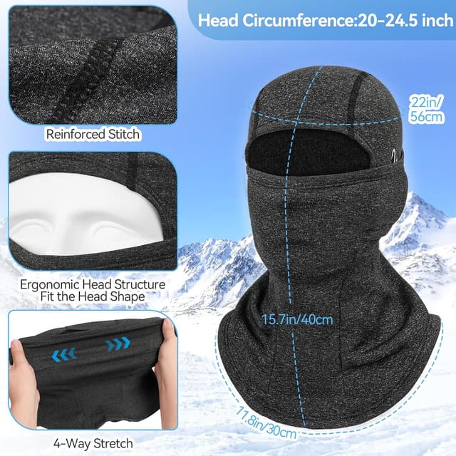 Detalle de GLENSLAVE Cold Weather Balaclava