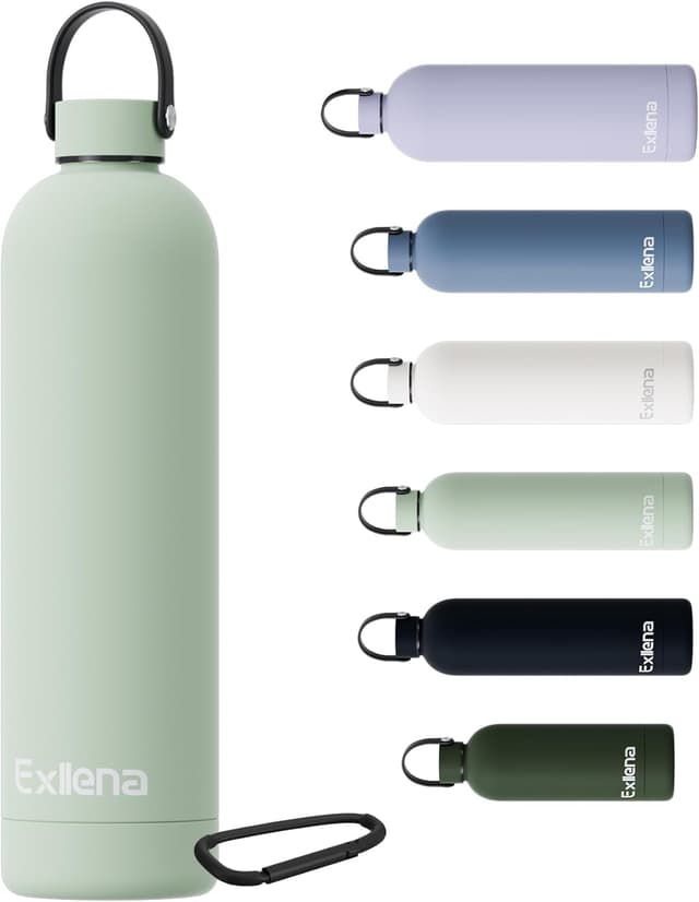 Detalle de Exllena 1L vacuum insulated water bottle