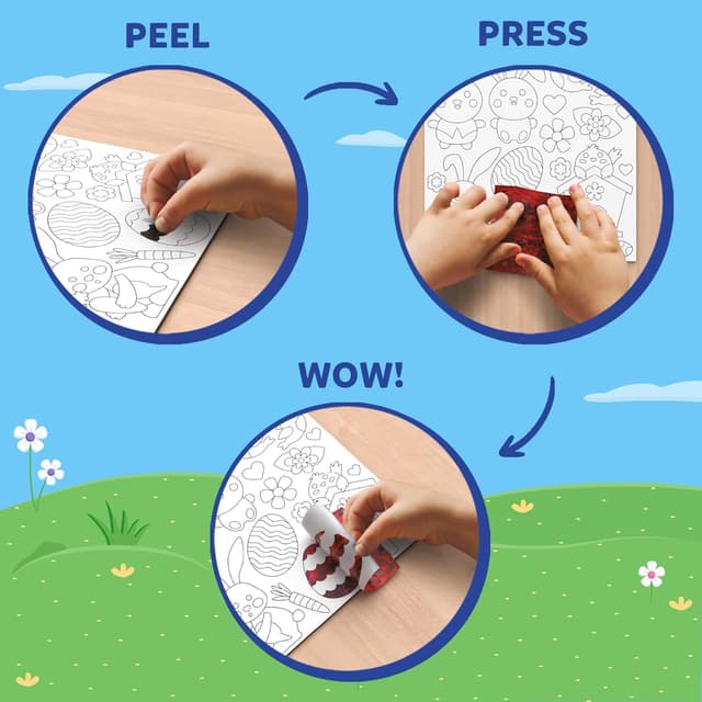 Thumbnail 6 de Skillmatics Foil Fun Easter Cards for kids age 4