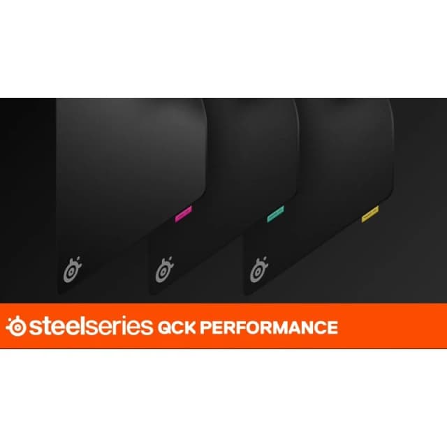 Detalle 2 de SteelSeries QcK Performance L — alfombrilla gaming negra 🖱