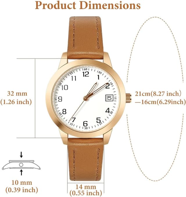 Thumbnail 1 de OFFCUP Montre femme 32 mm élégante