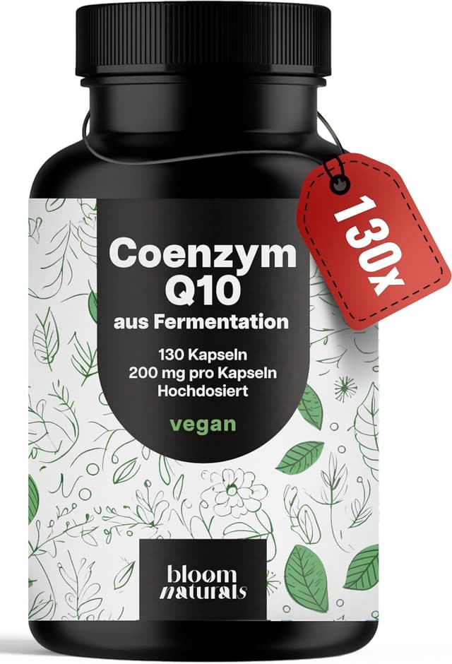 Detalle de Coenzym Q10 Kapseln 200 mg, 130 Stück