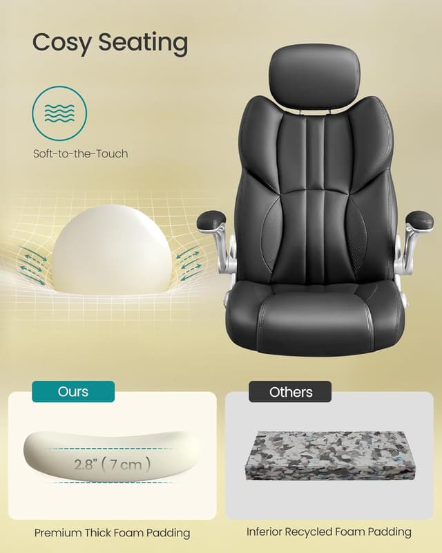 Thumbnail 4 de SONGMICS OBG65BKUK ergonomic gaming chair