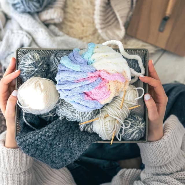 Thumbnail 4 de Chunky Yarn 250g x2 Super Chunky Cotton Candy