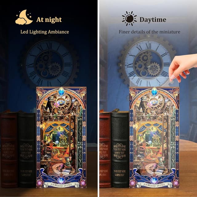 Thumbnail 2 de LUMYCE Book Nook Kit for Adults