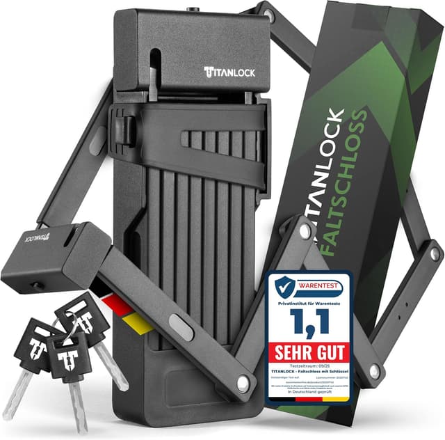 Imagen de TITANLOCK Faltschloss 100 cm 🔐 en OfertitasTOP