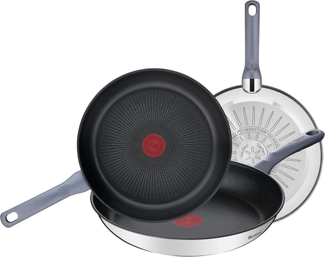 Imagen de Tefal Daily Cook - Juego de 3 sartenes de acero en OfertitasTOP