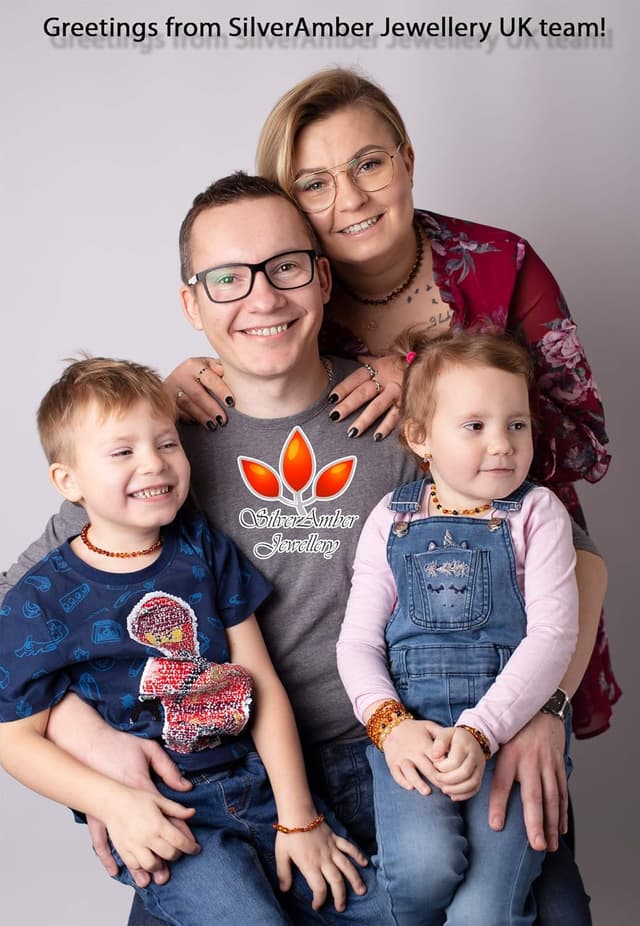 Thumbnail 4 de Lovely GL271 925 Sterling Silver Amber Pendant