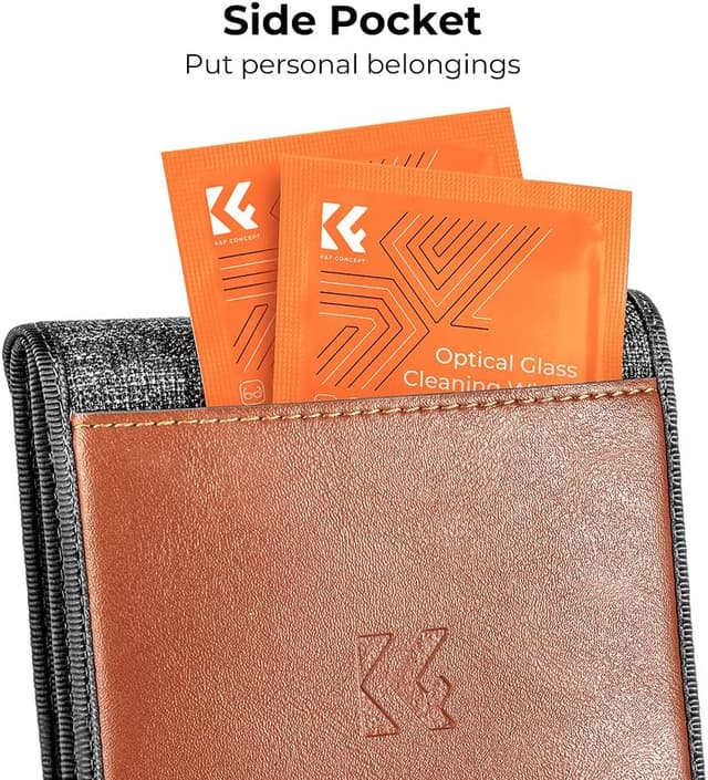 Thumbnail 6 de K&F Concept Optics Lens Filter Case (folding pouch) for up to 3 filters up to 82mm