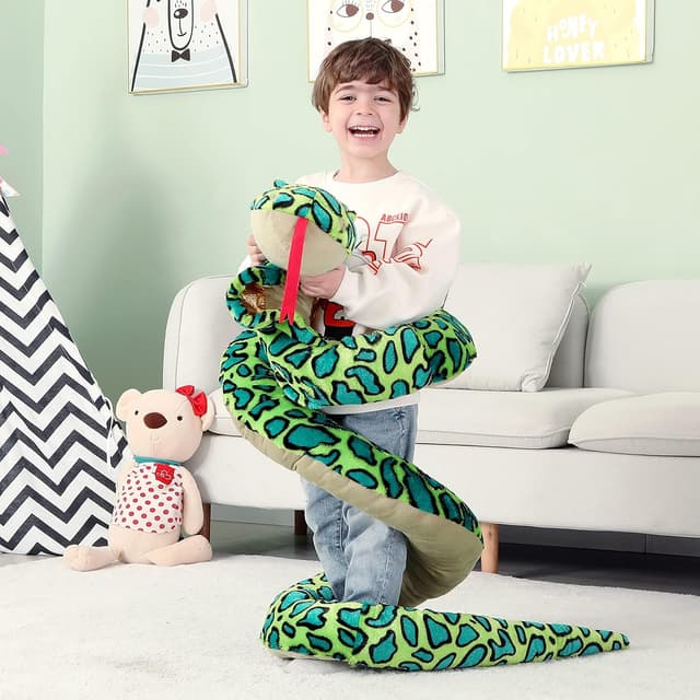 Thumbnail 6 de IKASA 270cm Giant Snake stuffed animal plush toy