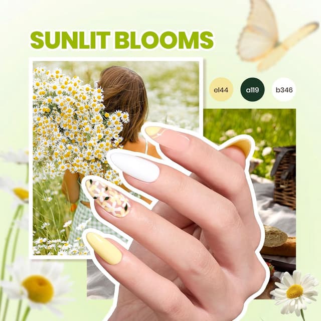 Detalle 2 de Beetles Gel-Nagellack-Set mit UV-Licht 32 Farben