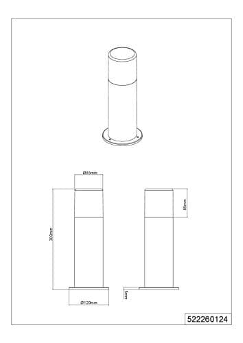 Thumbnail 3 de HOOSIC Trio Lighting E27 lámpara