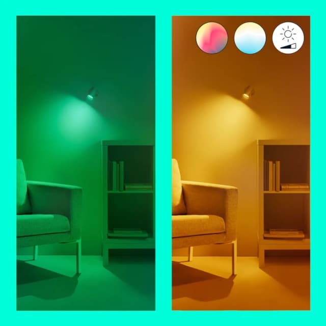 Thumbnail 3 de WiZ Connected Imageo GU10 Spot weiß