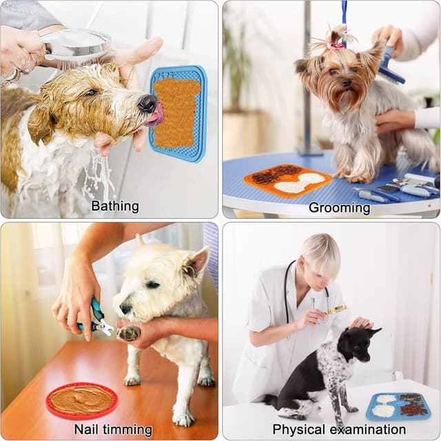 Detalle 2 de Hysagtek 3 pack lick mats for dogs