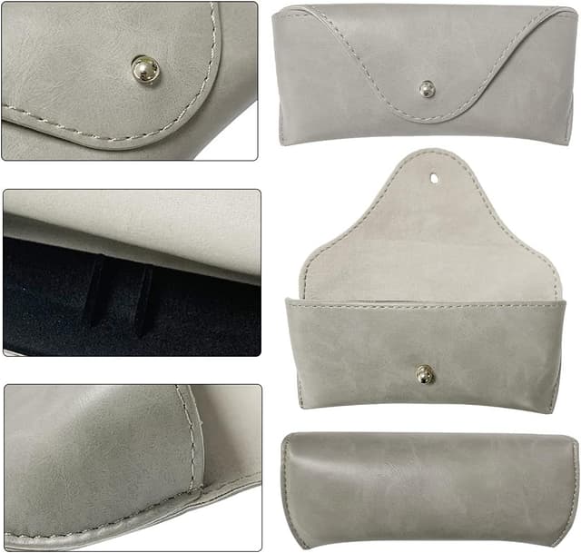 Detalle de LogHog leather sunglasses case 16 x 7 cm